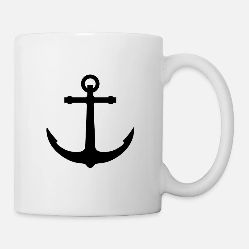 Anchors - Tasse - Weiß