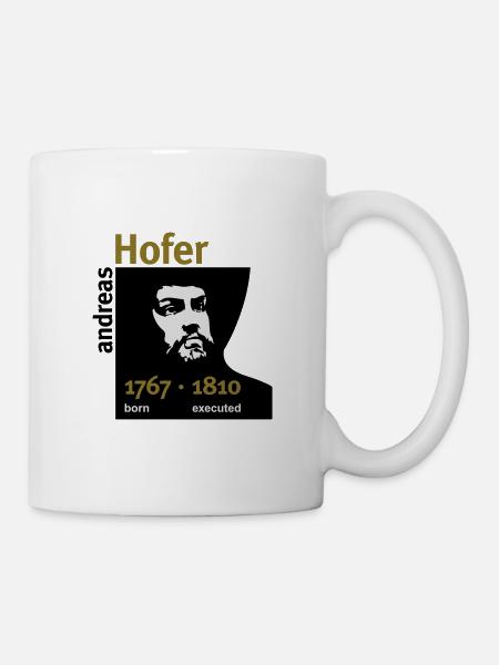 Andreas Hofer · Born / Executed - Mug - white