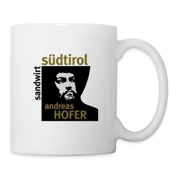 Andreas Hofer · Sandwirt Südtirol - Tasse - Weiß - Rechts