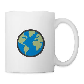 Planète Terre - Mug blanc - blanc - Droite