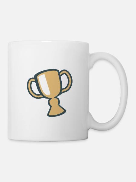 Coupe d'Or - Mug blanc - blanc