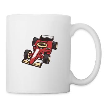 Go Kart - Tasse - Weiß - Rechts