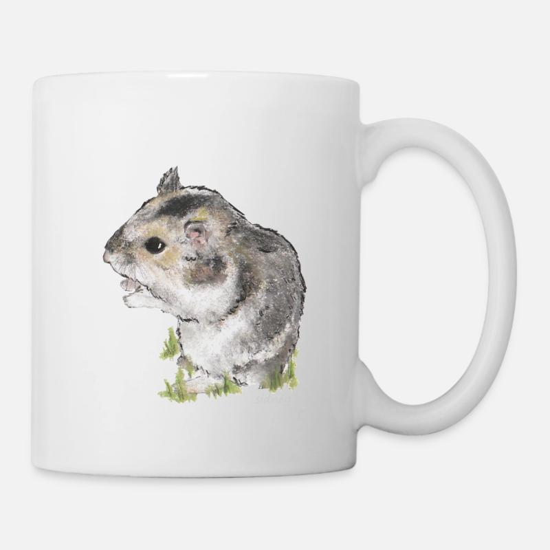 Wester Hamster - Tasse - Weiß