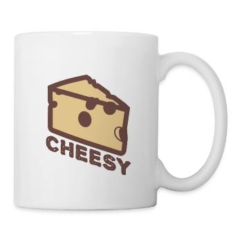 Fromages - Mug blanc - blanc - Droite