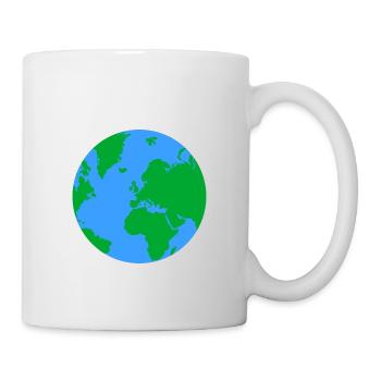 Planète Terre - Mug blanc - blanc - Droite