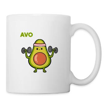 AVO Cardio Avocado Lover Poison - Mug - white - Right