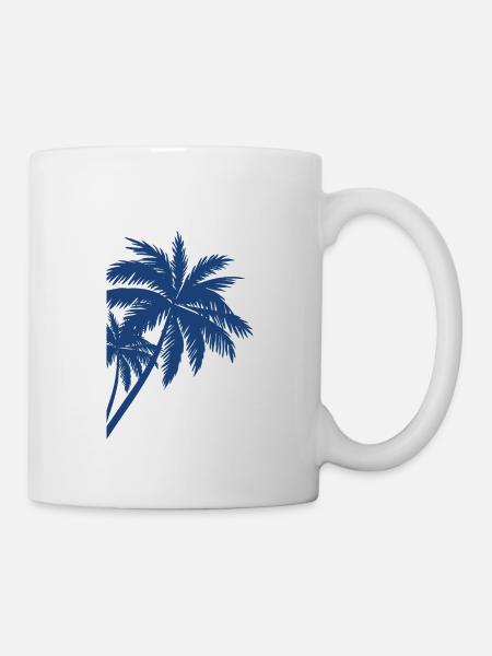 Palme Palm - Mug blanc - blanc