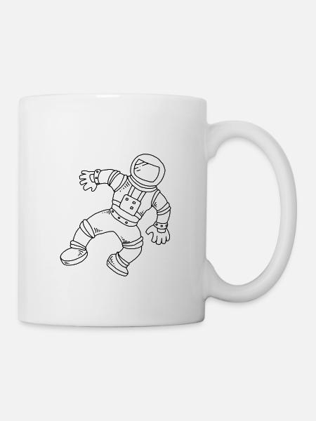 Astronaut - Tasse - Weiß