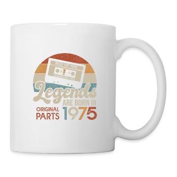 Legends Casette 1975 48 Year Anniversary Gift - Mug - white - Right