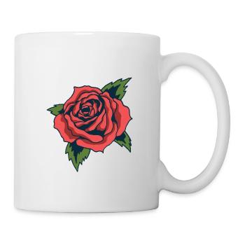 Rose - Mug blanc - blanc - Droite