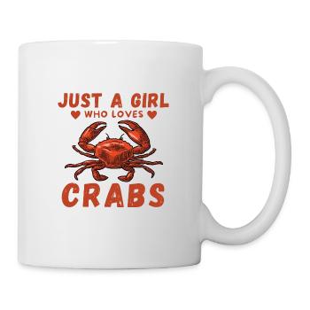 Krebs - Tasse - Weiß - Rechts