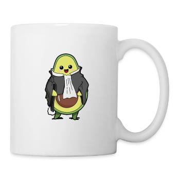 Avocat humour kawaii - Mug blanc - blanc - Droite