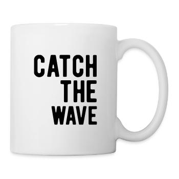 Catch the Wave - Tasse - Weiß - Rechts