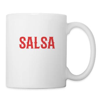 Me in salsa. Artist Gift - Mug - white - Right
