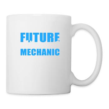 Cadeau de rêveur de futur mécanicien d’aéronef - Mug blanc - blanc - Droite