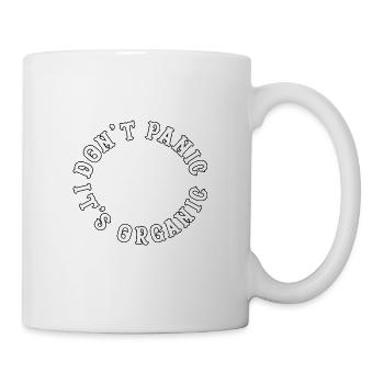 Dont Panic its Organic - Mug - white - Right