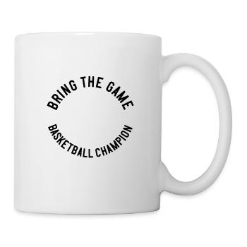 Bring the game Basketball Champion - Mug - white - Right