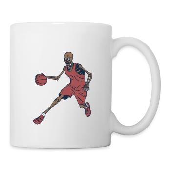 Basketball Skeleton - Mug - white - Right