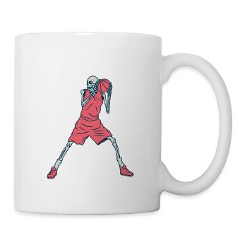 Basketball Skeleton - Mug - white - Right