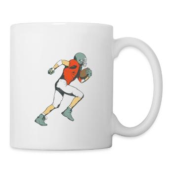Football player - Mug - white - Right