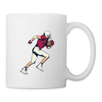 Football player - Mug - white - Right