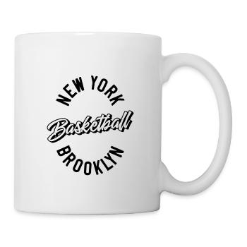 New York Brooklyn Basketball - Mug - white - Right