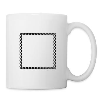 Rahmen Wikinger - Tasse - Weiß - Rechts