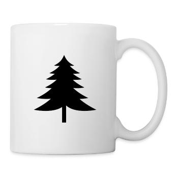 Fir tree - Mug - white - Right