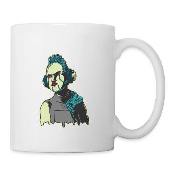 Roboter - Tasse - Weiß - Rechts