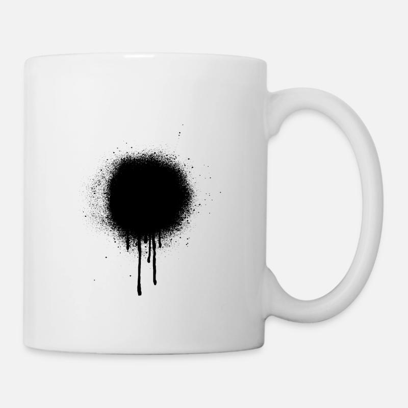 Graffiti Fleck - Tasse - Weiß