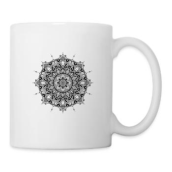Flower Mandala - Mug - white - Right