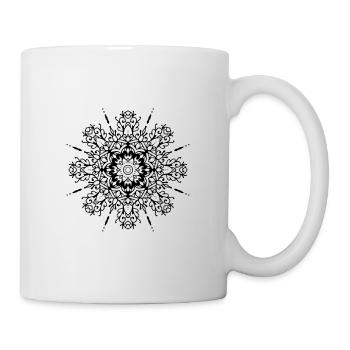 Flowers Mandala - Mug - white - Right