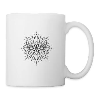 Flowers Mandala - Mug - white - Right