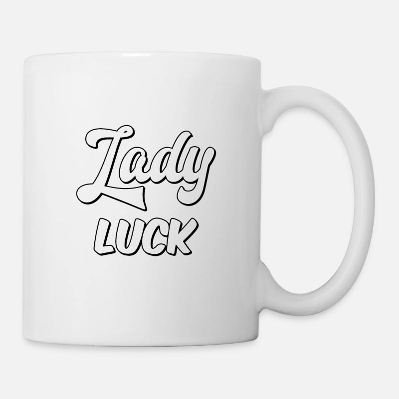 Lady Luck - Tasse - Weiß