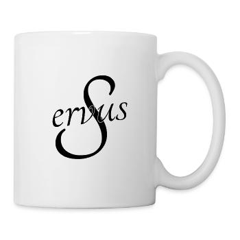 Servus - Tasse - Weiß - Rechts