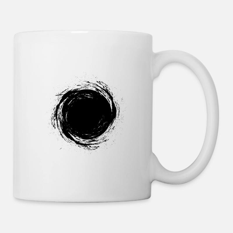 Trou noir - Mug blanc - blanc