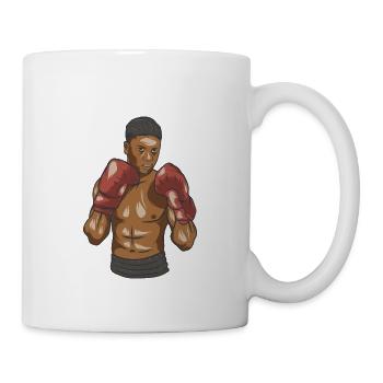 Boxer - Tasse - Weiß - Rechts