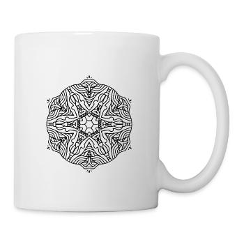 Flower Mandala - Mug - white - Right