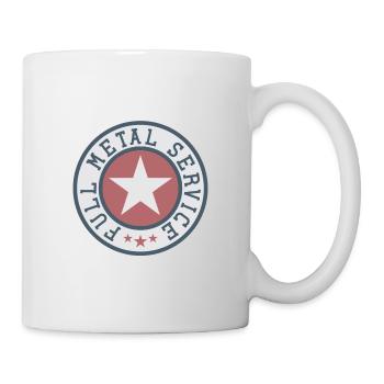 Full Metal Service - Tasse - Weiß - Rechts