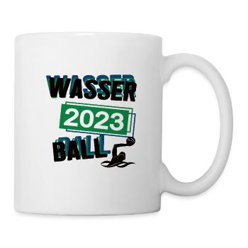 Wasserball 2023 Wasserballer Wasserballspieler - Tasse - Weiß - Rechts