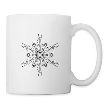 Minimalist Mandala - Mug - white - Right