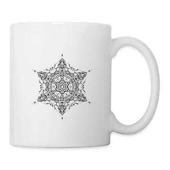 Flowers Mandala - Mug - white - Right