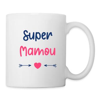 Super mamou - Mug blanc - blanc - Droite