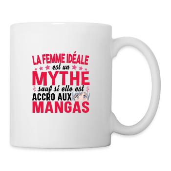Manga Anime Japon Japonais Otaku Weeb Merch Humour - Mug blanc - blanc - Droite