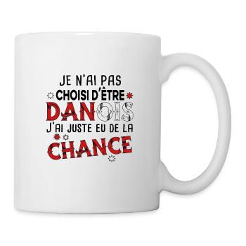 Danoise Danemark Homme Chance Cadeau Pays Humour - Mug blanc - blanc - Droite