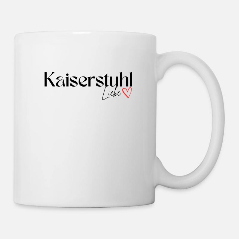 Kaiserstuhl liebe - Tasse - Weiß