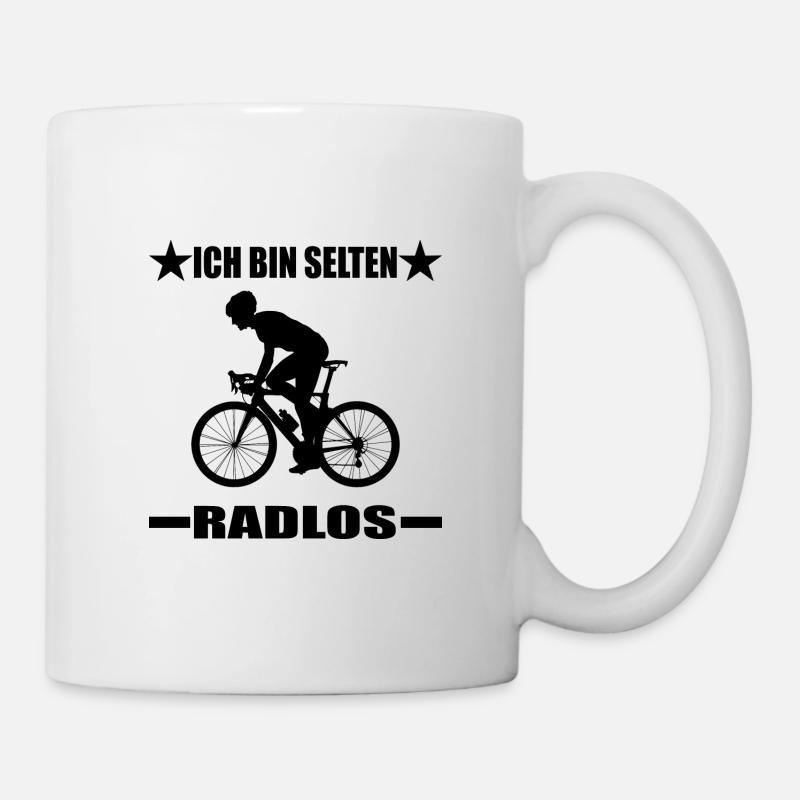 Fahrrad - Tasse - Weiß