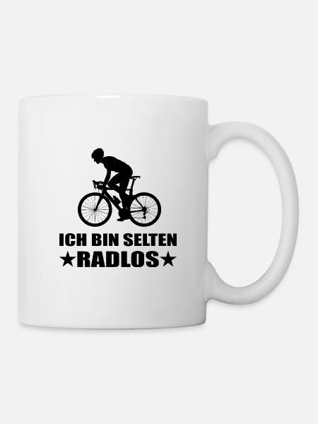 Fahrrad - Tasse - Weiß