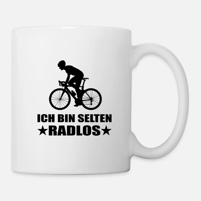 Fahrrad - Tasse - Weiß