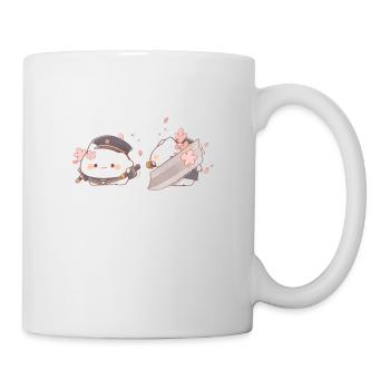 Trop mignon - Mug blanc - blanc - Droite